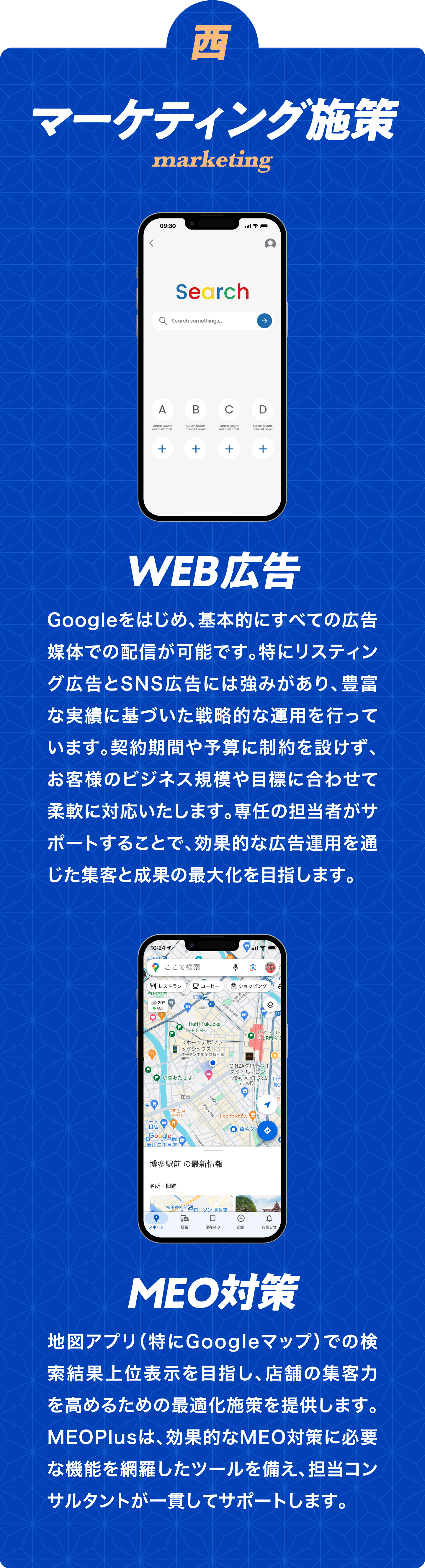 マーケティング施策